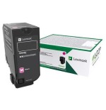 Lexmark cs/cx 827 cartucho de tóner magenta retornable