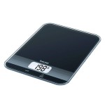 Báscula de cocina küchenwaage ks 19 black schwarz