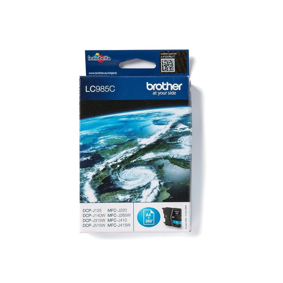 Brother cartucho de tinta  lc985cbp  cian  original  blaster
