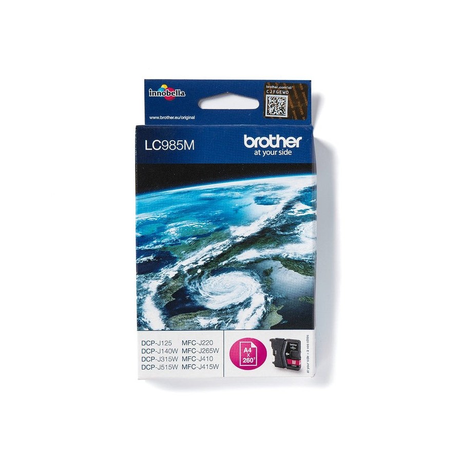 Tinta original brother lc-985m magenta