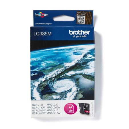 Tinta original brother lc-985m magenta