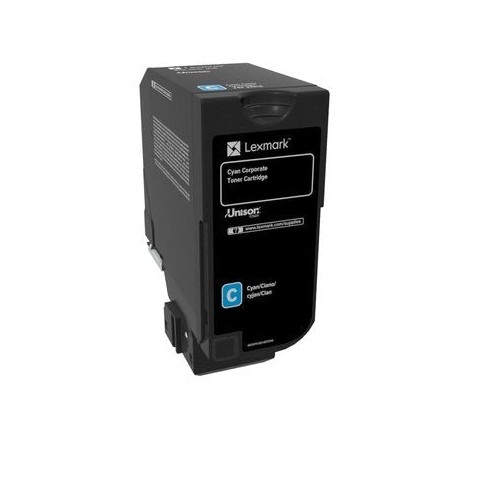 Lexmark cs720, cs725, cx725 cartucho corporativo cian (3 000 páginas)