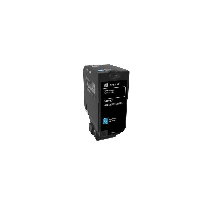 Lexmark cs720, cs725, cx725 cartucho corporativo cian (3 000 páginas)