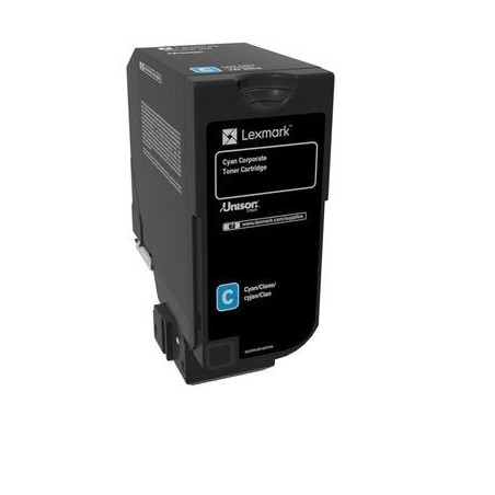 Lexmark cs720, cs725, cx725 cartucho corporativo cian (3 000 páginas)