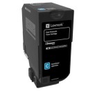 Lexmark cs720, cs725, cx725 cartucho corporativo cian (3 000 páginas)