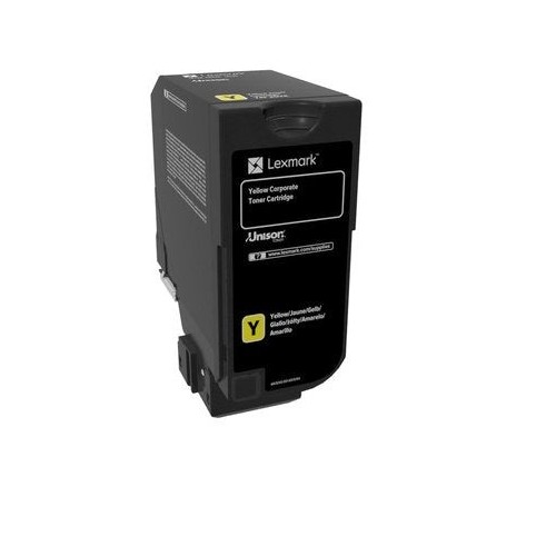 Lexmark cs720, cs725, cx725 cartucho corporativo amarillo (3 000 páginas)