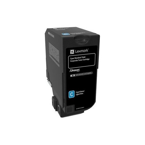 Lexmark cs720, cs725, cx725 cartucho corporativo cian (7 000 páginas)
