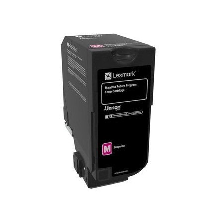 Lexmark cs720, cs725, cx725 cartucho de tóner magenta retornable