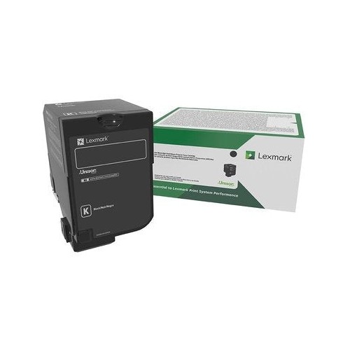 Lexmark cs/cx 727, cs728 cartucho de tóner negro retornable