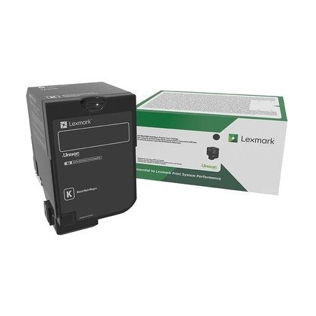 Lexmark cs/cx 727, cs728 cartucho de tóner negro retornable