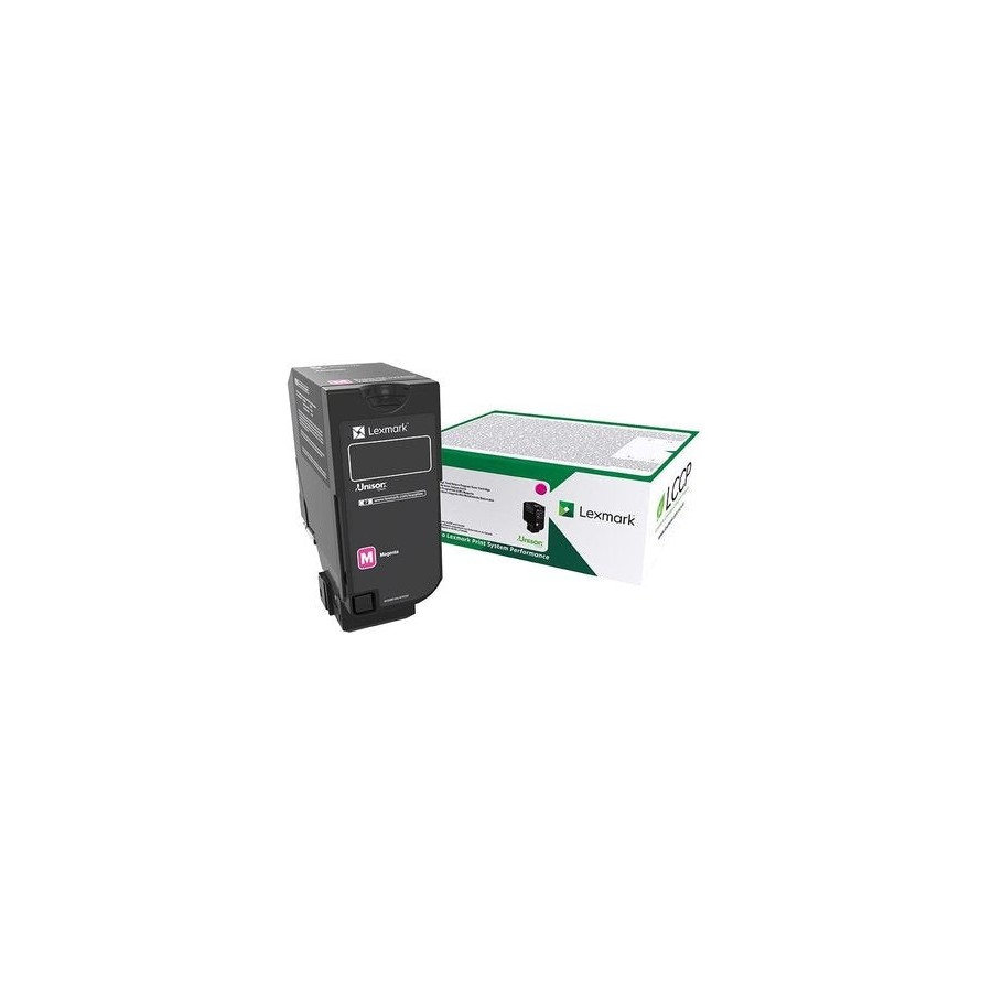 Lexmark cartucho de tóner magenta retornable para cs/cx 727, cs728