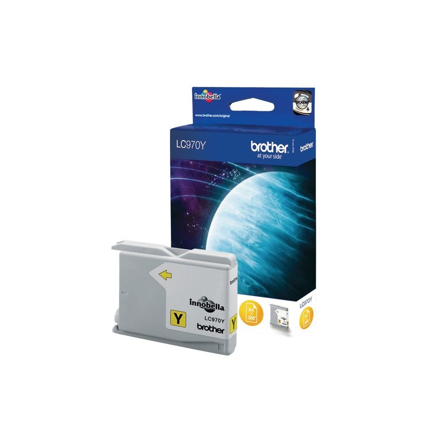 Brother lc970y  amarillo  original  cartucho de tinta  para brother dcp-135c, dcp-150c, dcp-153c, dcp-157c, mfc-235c, mfc-260c