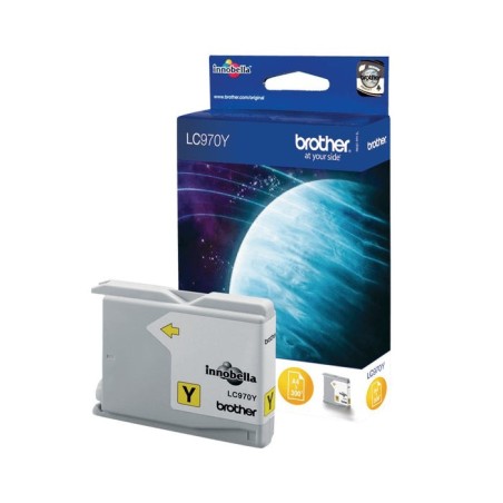 Brother lc970y  amarillo  original  cartucho de tinta  para brother dcp-135c, dcp-150c, dcp-153c, dcp-157c, mfc-235c, mfc-260c