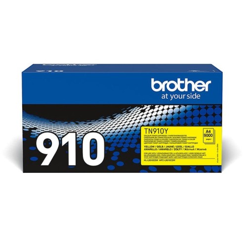 Brother tn910y  ultra jumbo  amarillo  toner original  para brother hl-l9310, mfc-l9570