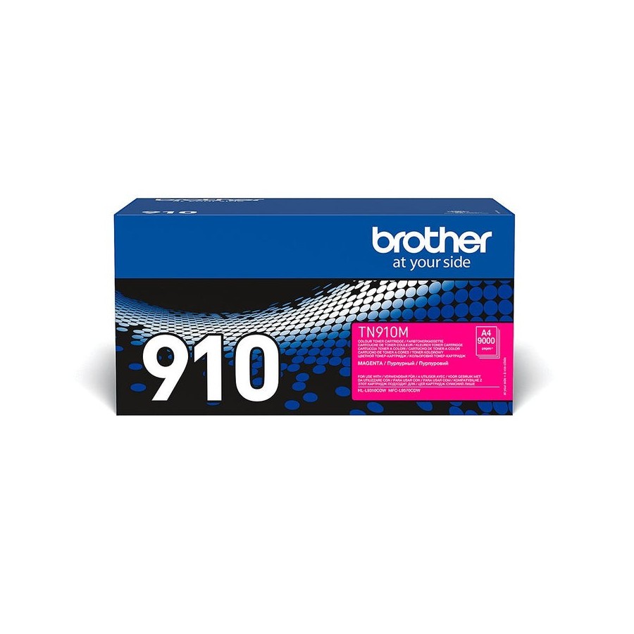 Brother toner original tn910m  magenta tn-910m