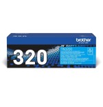 Brother tn320c  cian  toner original  para brother dcp-9055, dcp-9270, hl-4140, hl-4150, hl-4570, mfc-9460, mfc-9465, mfc-9970
