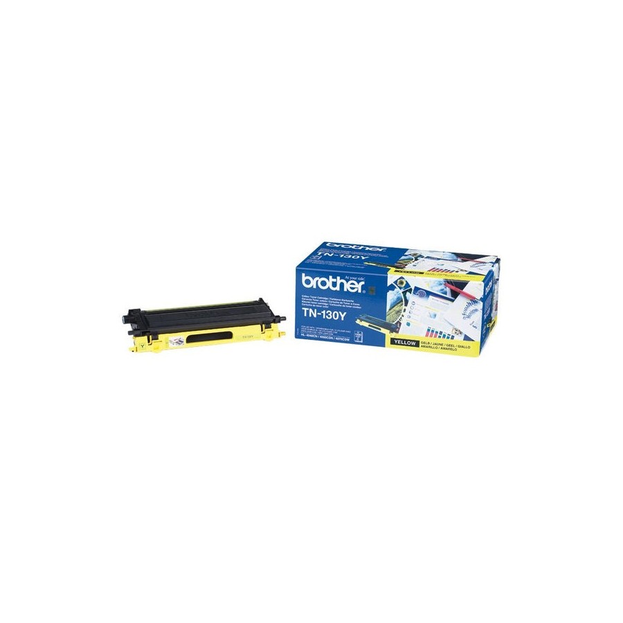 Brother toner original tn130y  amarillo tn-130y