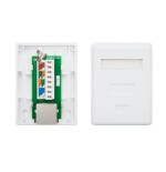 Nanocable roseta de superficie rj45 cat.6 ftp 1 toma