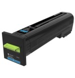 Lexmark cx825, cx860 cartucho cian rendimiento extra alto corporativo (22 000 páginas)