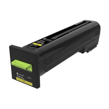 Lexmark cx825, cx860 cartucho amarillo rendimiento extra alto corporativo (22 000 páginas)