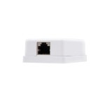 Nanocable roseta de superficie rj45 cat.5e ftp 1 toma
