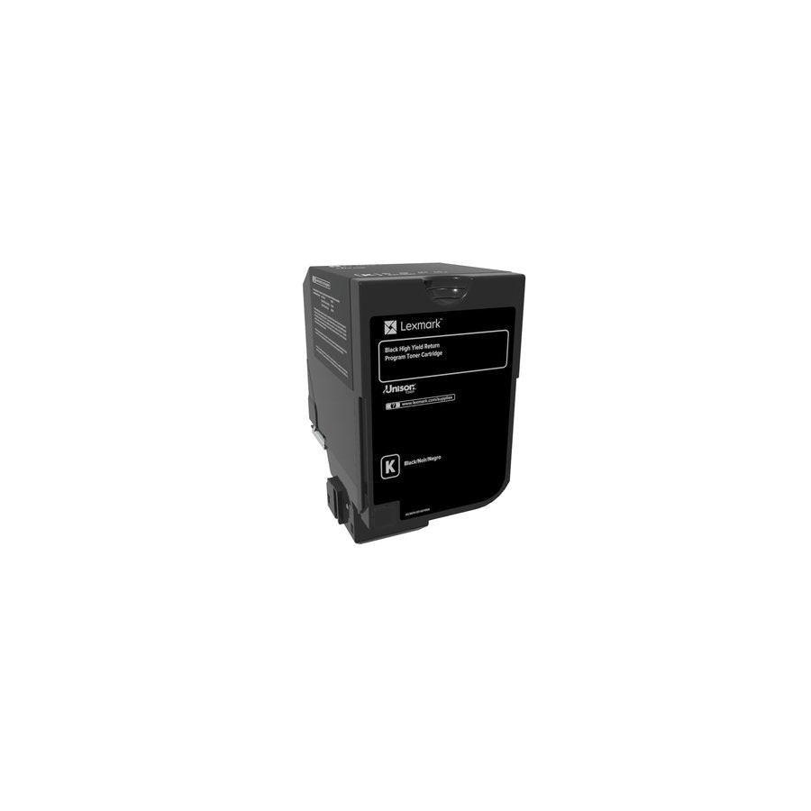Lexmark cx725 cartucho de tóner negro alto rendimiento retornable