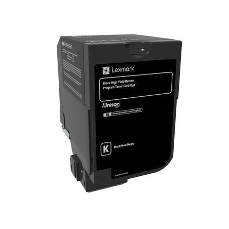 Lexmark cx725 cartucho de tóner negro alto rendimiento retornable