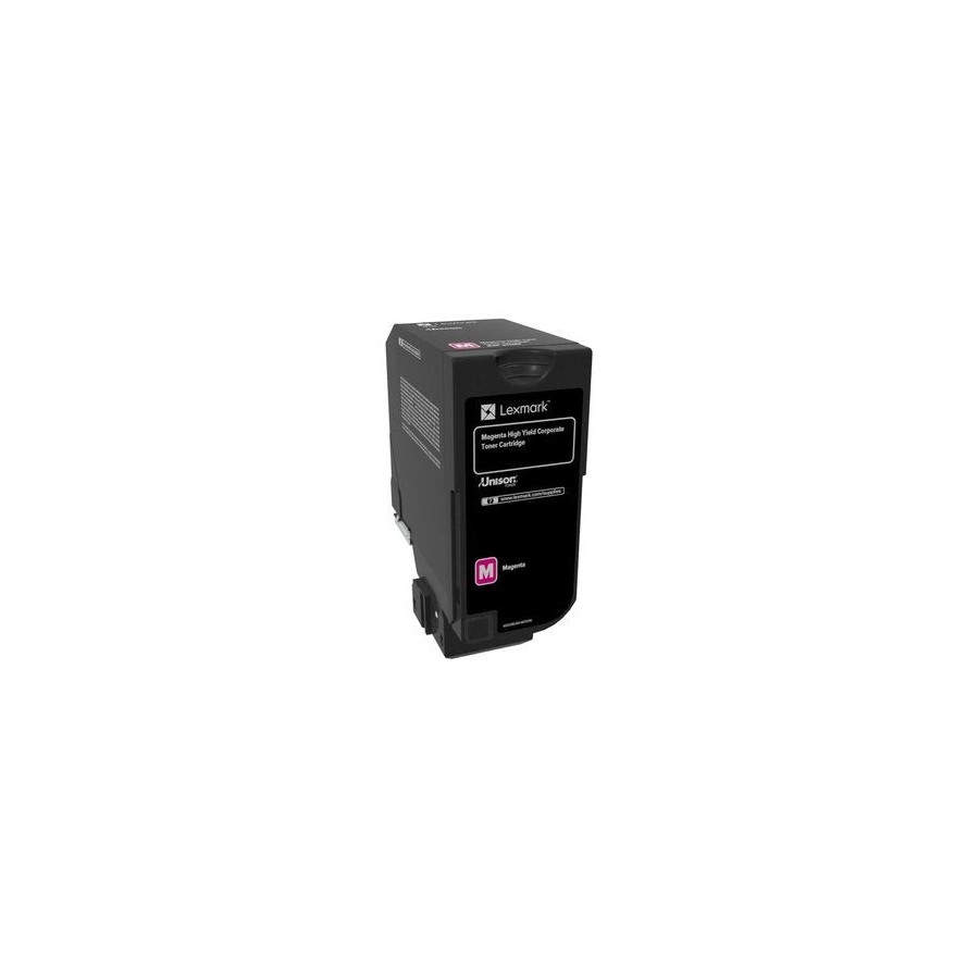 Lexmark cx725 cartucho magenta alto rendimiento corporativo (16 000 páginas)