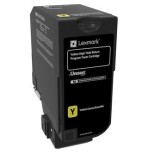 Lexmark cx725 cartucho de tóner amarillo de alto rendimiento retornable