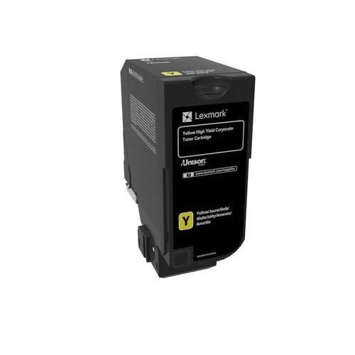 Lexmark cx725 cartucho amarillo alto rendimiento  corporativo (16 000 páginas)