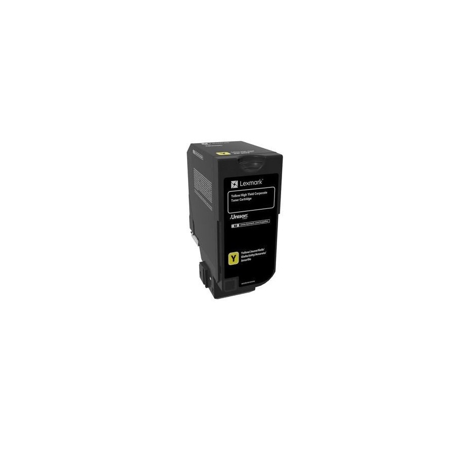 Lexmark cx725 cartucho amarillo alto rendimiento  corporativo (16 000 páginas)