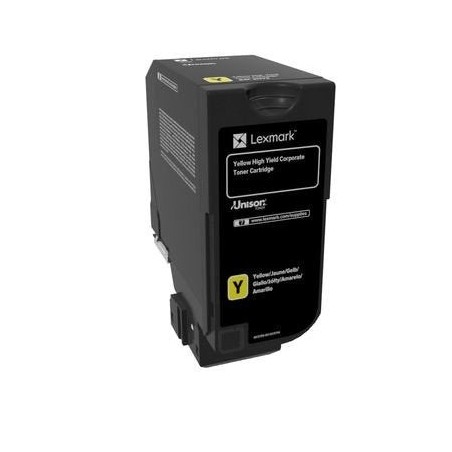Lexmark cx725 cartucho amarillo alto rendimiento  corporativo (16 000 páginas)