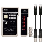 Nanocable testeador para cable rj11/rj12/rj45, coaxial