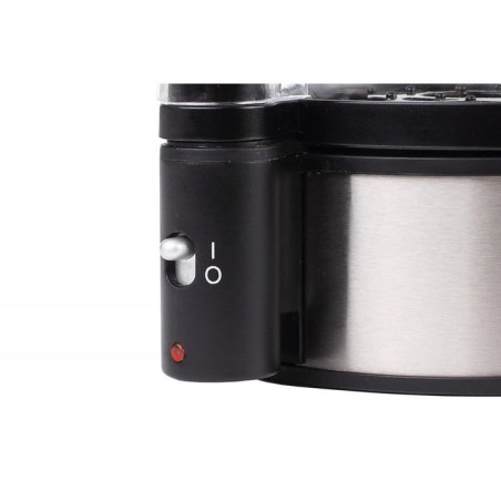 Cuecehuevos rommelsbacher er 400, 7 huevos 400 w negro, acero inoxidable, transparente