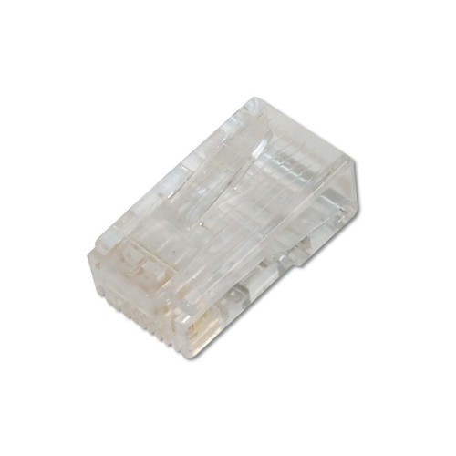 Conector  assmann electronic ak-219602 rj-45 transparente
