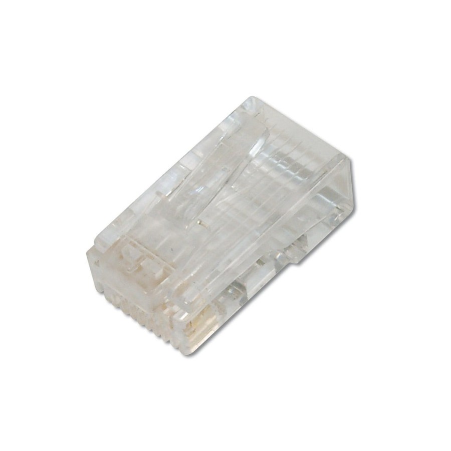 Conector  assmann electronic ak-219602 rj-45 transparente