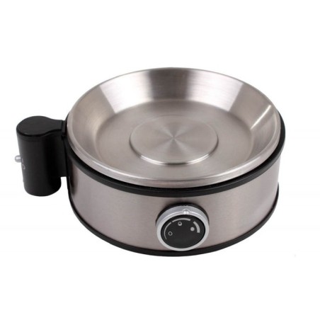 Cuecehuevos rommelsbacher er 400, 7 huevos 400 w negro, acero inoxidable, transparente