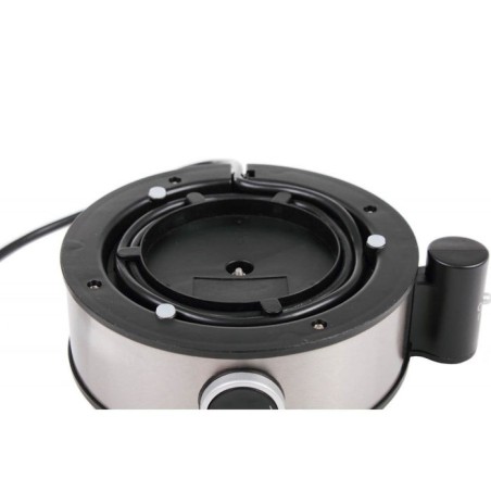 Cuecehuevos rommelsbacher er 400, 7 huevos 400 w negro, acero inoxidable, transparente