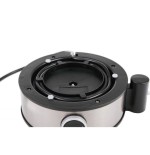 Cuecehuevos rommelsbacher er 400, 7 huevos 400 w negro, acero inoxidable, transparente