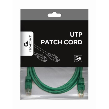 Gembird cable de red utp cat5e 1m verde