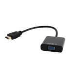 Gembird conversor hdmi a svga con audio m/h negro 0.15m  a-hdmi-vga-03