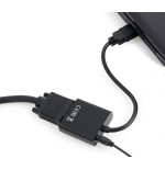 Gembird conversor hdmi a svga con audio m/h negro 0.15m  a-hdmi-vga-03