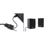 Gembird conversor hdmi a svga con audio m/h negro 0.15m  a-hdmi-vga-03