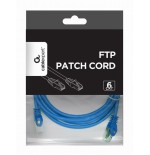 Gembird cable de red ftp cat6 awg24 3m azul