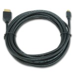 Gembird cable hdmi a micro hdmi 3m negro  cc-hdmid-10