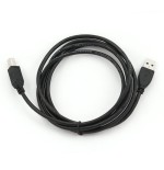 Gembird cable usb 2.0 tipo a/b (impresora) 1.8m negro
