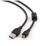 Gembird cable usb 2.0 a mini-usb 1.8m negro