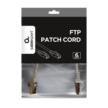 Gembird cable de red ftp cat6 awg26 0.25m gris  pp6-0.25m