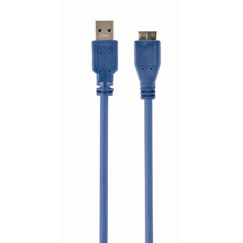 Gembird cable usb 3.0 a microusb-tipo b  0.5m  azul