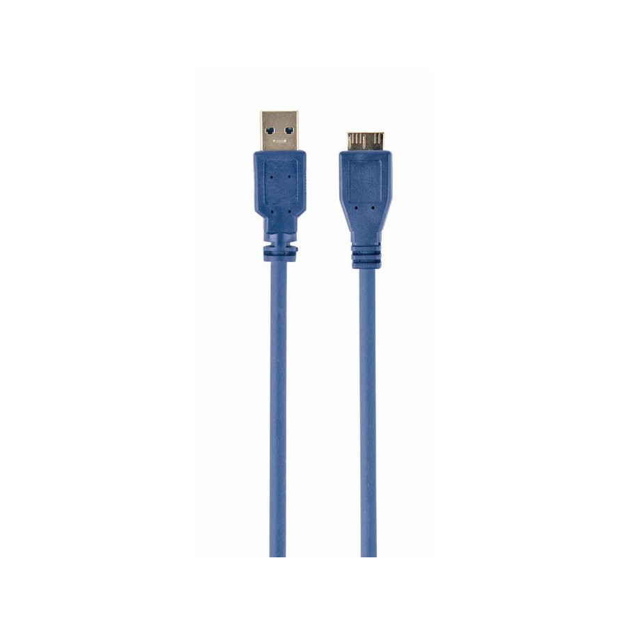 Gembird cable usb 3.0 a microusb-tipo b  0.5m  azul